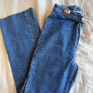 Vertigo Paris Jeans with Heart Belt